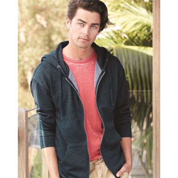 Midweight Full-Zip Hooded Sweatshirt Thumbnail